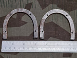Pair German Boot Heel Irons Marked 24