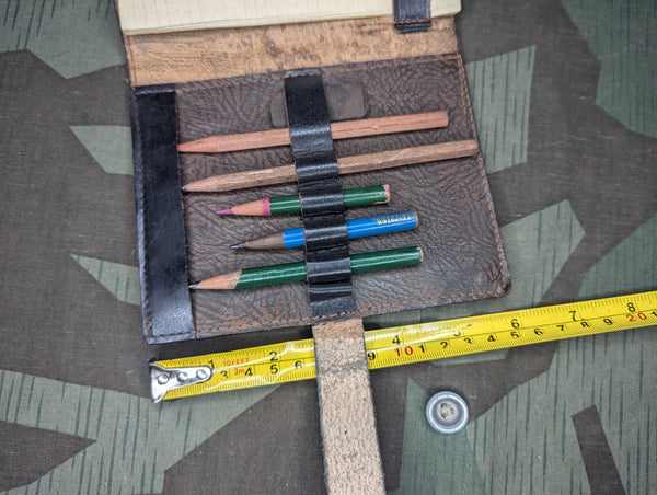 German Leather Notepad NCO Spieß?