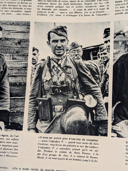 2 October 1942 Signal Magazine in French No. 20 (Schutzpolizei)
