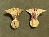 Army Nurse Collar Insignia Pin Set