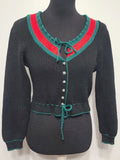 German Traditional Knit Cardigan Sweater (BDM) (Medium/Large)