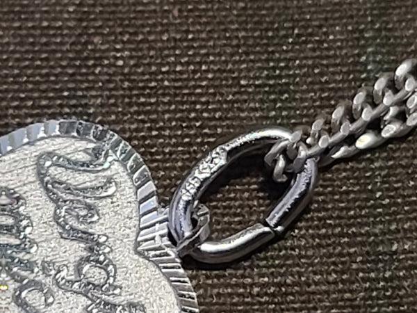 Vergiss Mich Nicht Heart Necklace 835 Silver