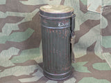 AEMA 1940 Gas Mask Can and Mask