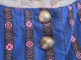 Blue and Pink Dirndl <br> (B-33" W-26")