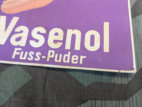Original Advertising for Vasenol Fuss Puder 1935