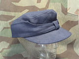 German Blue Wool Ski Cap HJ
