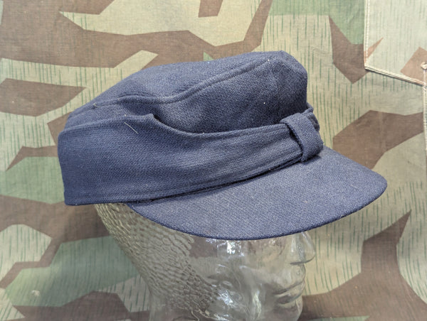 German Blue Wool Ski Cap HJ