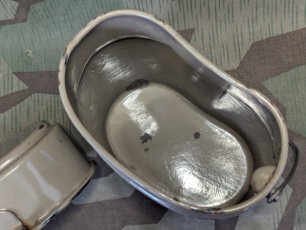 Bing 17 Enamel Mess Kit with Fork Spoon