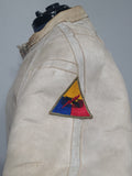 German Winter Lamb Coat G.I. Used