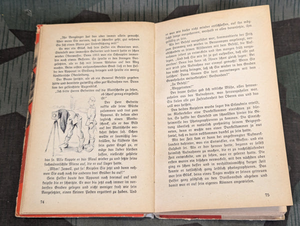 Kamerad Stetefeld Humor im Felde Soldiers Humor Book Ostern 1944