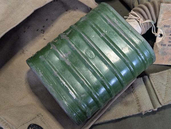 Original 1917 US Gasmask Size 3 Named W.F.Manire