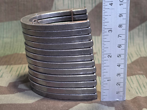 Lot of 12 German Boot Heel Irons Marked 24