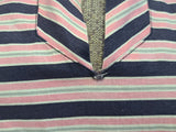 Pink and Dark Blue Striped Dress <br> (B-36" W-27" H-38")