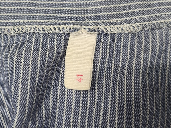 German Men's Stripe Work Shirt (~48" Chest)