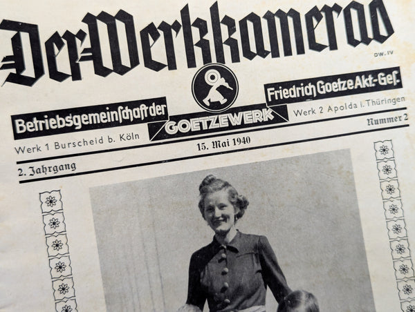 Der Werkkamerad 15 May 1940