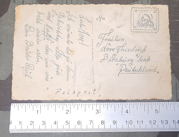 Feldpost Postcard