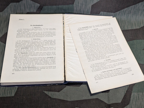 1939 Training Manual for Medics H.Dv.59