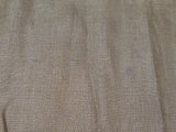 Brown and Tan Colorblock Linen Dress <br> (B-36" W-26.5" H-37")