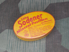 Sodener Menthol Cough Drop Tin