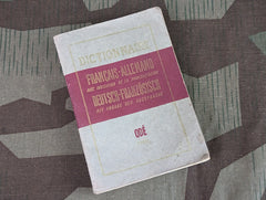 German-French French-German Dictionary Paris 1941