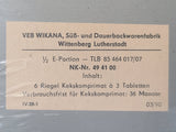 East German Rations Kekskomprimat Tin Unopened
