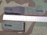 Original Early Bottle Green Artillery Shoulder Boards