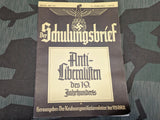 Der Schulungsbrief NSDAP Magazine July 1937 Anti-Liberalisten