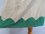German Prewar Silk Dress Handmade <br> (B-46" W-39.5" H-46")