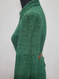 Green Knit Top and Skirt Set <br> (B-36" W-26" H-36")