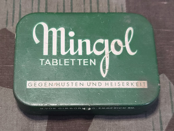 Mingol Cough & Fever Tablet Tin