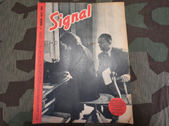 August 1943 Signal Magazine in French No1