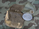 VM37 Peoples Gas Mask With Carrying Bag Reichsbahn