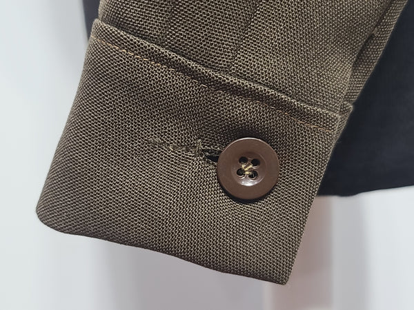 Women's Ike Jacket Red Lining Theater Made 9th Air Force (B-36" W-27")