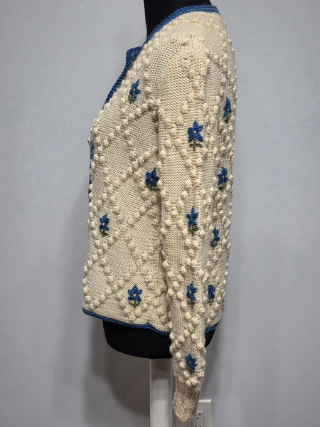 German Knit Sweater Cardigan <br> (38"-40" Bust)