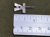 V for Victory Morse Code Stick Pin