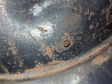 Luftschutz Helmet with Liner Blown Out Rivets