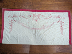 German Religious Cloth (Herr, bleibe bei uns, denn es will Abend werden)