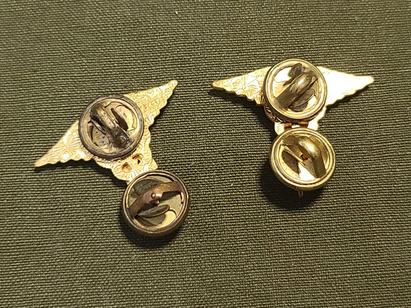 Army Nurse Collar Insignia Pin Set