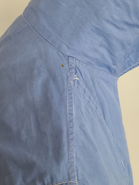 WAVES Reserve Blue Blouse <br> (36" bust)