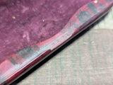 Red / Black Bakelite Glasses Case D.R.P.a.
