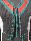 German Traditional Knit Cardigan Sweater (BDM) (Medium/Large)