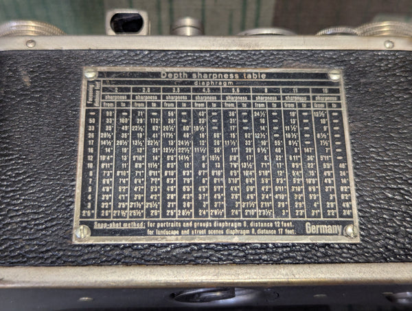 Pre War Wirgin Edinax 35mm Camera