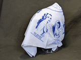 Reproduction Risqué Pinup Phrenology Kerchief Bandana