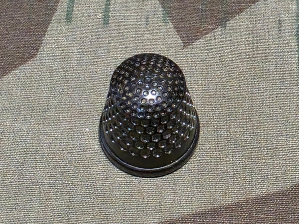 Black Bakelite Thimble "Finger Hat"