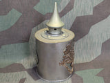 WWI Souvenir Tobacco Jar Made From Pickelhaube