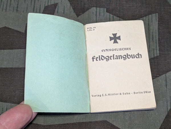 Soldier's Protestant Evangelical Feldgesangbuch