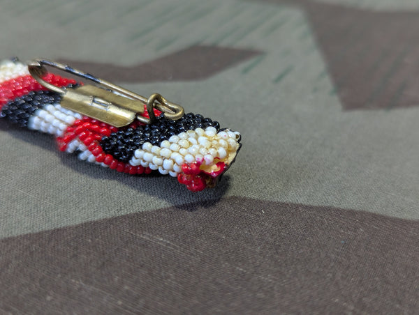 Original Beaded Third Reich Patriotic Pin