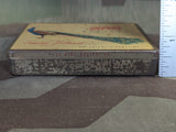 Atos Auslese Cigarette Tin with Peacock