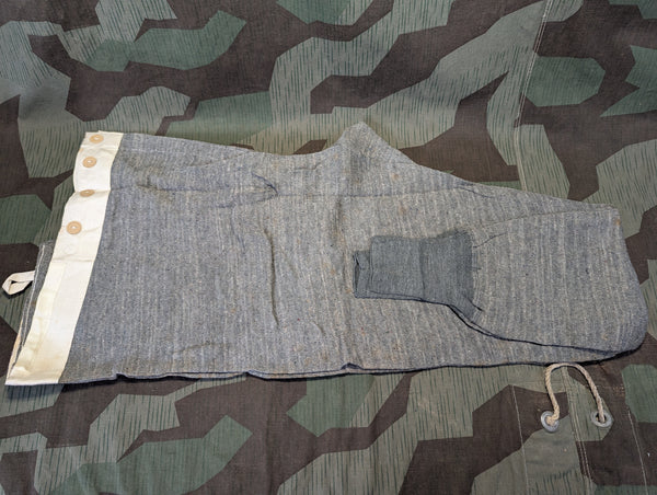 Unissued Wehrmacht Long Johns Underwear Size 1 (32"-36" Waist)