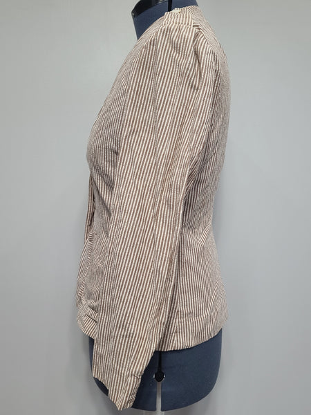 Army Nurse Seersucker Jacket and Trousers <br> (B-42" W-32" H-42")